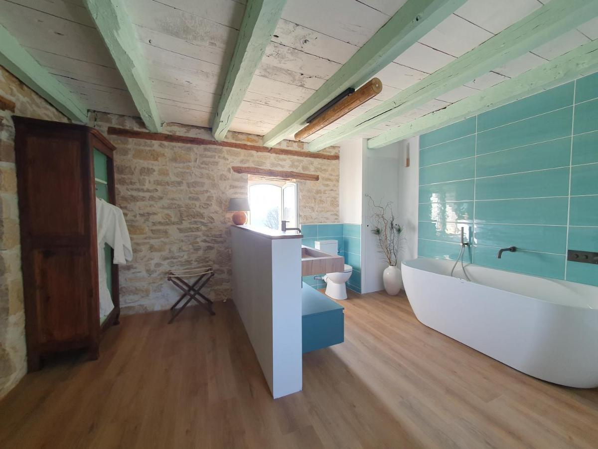 Les Pierres Lotoises - Chambre Dhotes Le Pigeonnier Reilhaguet ภายนอก รูปภาพ